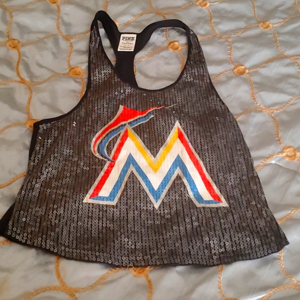 Victoria Secret Pink Florida Marlins tank